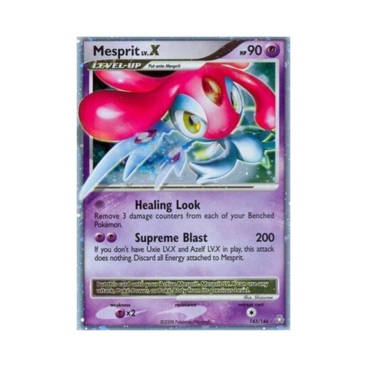 Pokemon TCG Mesprit LV.X RHL Legends Awakened (English Ver.)
