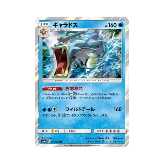 Pokemon TCG Gyarados R Dragon Storm (Japanese Ver.)