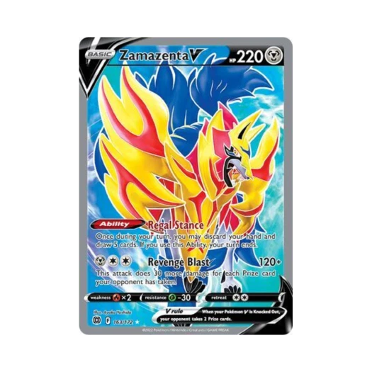 포켓몬 TCG 자마젠타 V RU 브릴리언트 스타즈 (영문판)