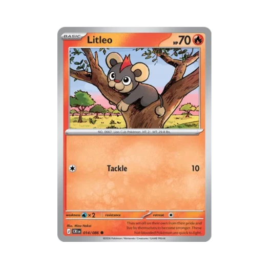 포켓몬 TCG 레오꼬 C 카오스 라이징 (영문판) 카드 이미지