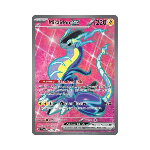포켓몬 TCG 미라이돈 ex UR 스칼렛 & 바이올렛 (영문판)