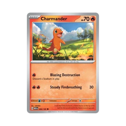 Pokemon TCG Charmander C Scarlet & Violet 151 (English Ver.)