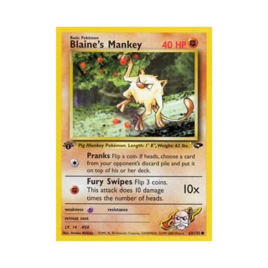 포켓몬 TCG 강연의 망키 C 짐 첼린지 (영문판)