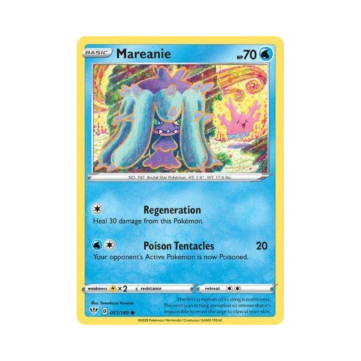 포켓몬 TCG 시마사리 C 다크니스 어블레이즈 (영문판)