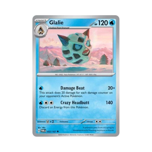 포켓몬 TCG 얼음귀신 U 트와일라잇 마스커레이드 (영문판) 카드 이미지