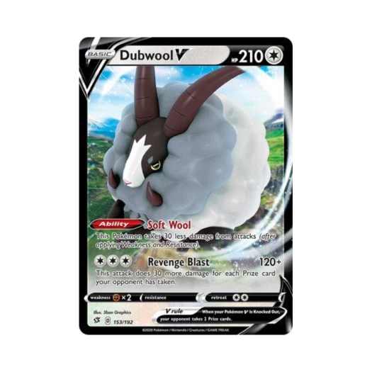 포켓몬 TCG 배우르 V HRV 레벌 크래시 (영문판)