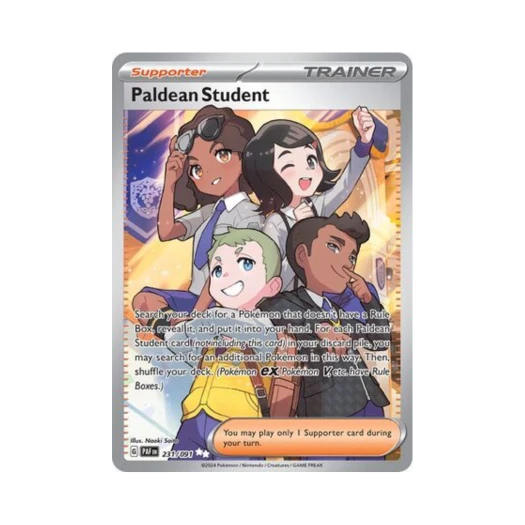 포켓몬 TCG 팔데아의 학생 UR 팔데아 페이트 (영문판)