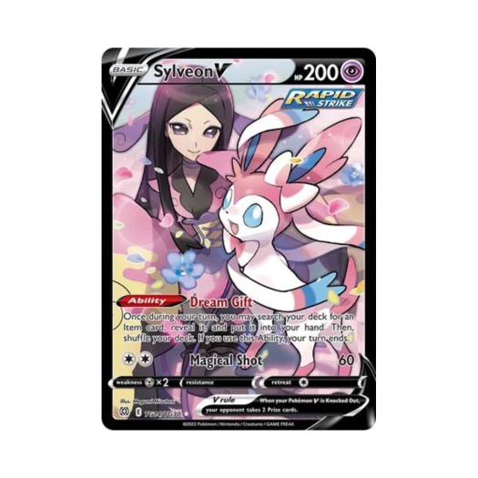 포켓몬 TCG 님피아 V HRV 브릴리언트 스타즈 (영문판)