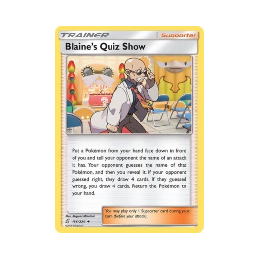 포켓몬 TCG 강연의 퀴즈쇼 U 유니파이드 마인즈 (영문판)