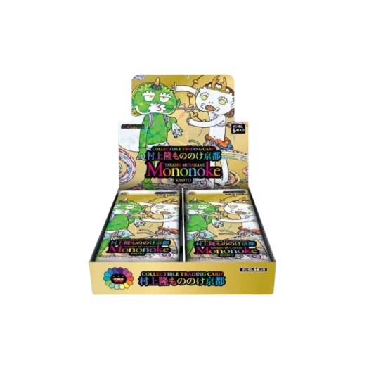 카이카이키키 TCG 무라카미 플라워즈 모노노케 교토 컬렉티블 트레이딩 카드 박스 (일어판)