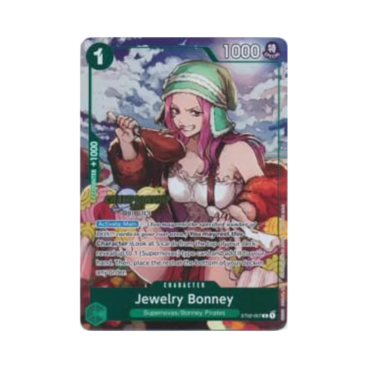 원피스 TCG 쥬얼리 보니 C ST02-007 프로모션 카드 챔피언쉽 2023 셀레브레이션 팩 (영문판)