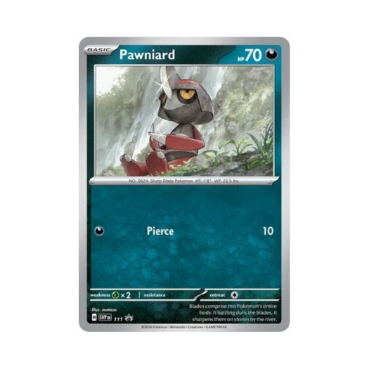 포켓몬 TCG 자망칼 P 스칼렛 & 바이올렛 프로모 카드 (영문판)