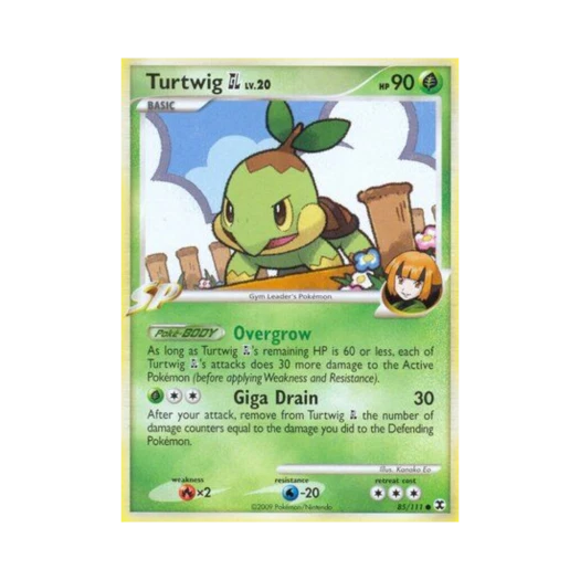 포켓몬 TCG 모부기 GL C 라이징 라이벌스 (영문판)