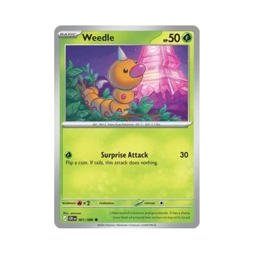 포켓몬 TCG 뿔충이 C 카오스 라이징 (영문판) 카드 이미지