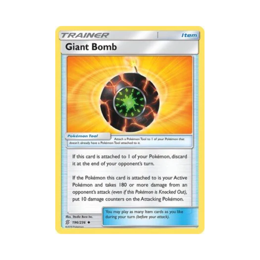 Pokemon TCG Giant Bomb U Unified Minds (English Ver.)