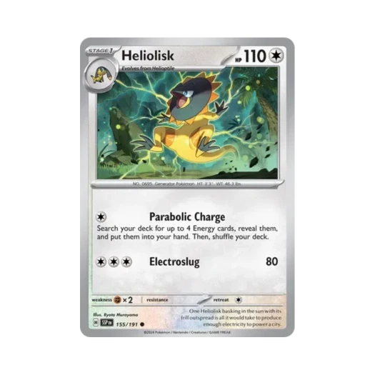 Pokemon TCG Heliolisk C Surging Sparks (English Ver.)