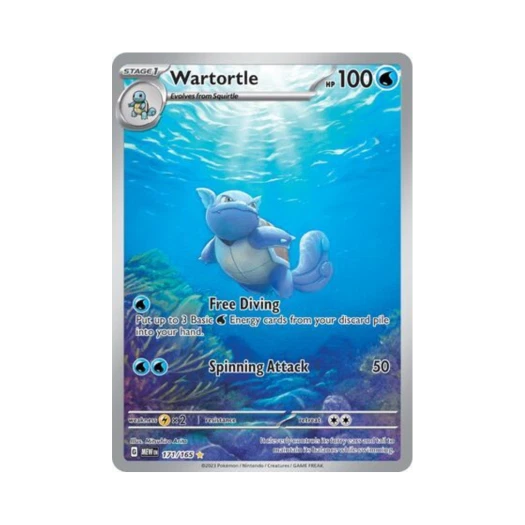 Pokemon TCG Wartortle IR Scarlet & Violet 151 (English Ver.)