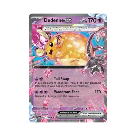 Pokemon TCG Dedenne ex DR Paldea Evolved (English Ver.)