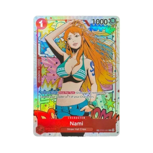 원피스 TCG 나미 C-TR ST01-007 EN 부스터 팩 쌍벽의 패자 (영문판)