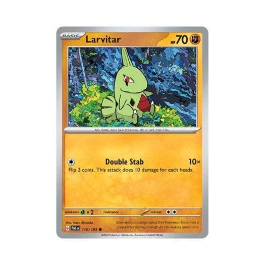 Pokemon TCG Larvitar C Paldea Evolved (English Ver.)