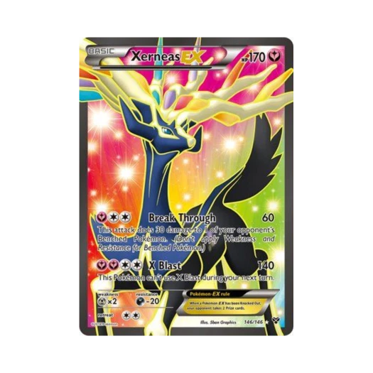 포켓몬 TCG 제르네아스 EX RU XY (영문판)