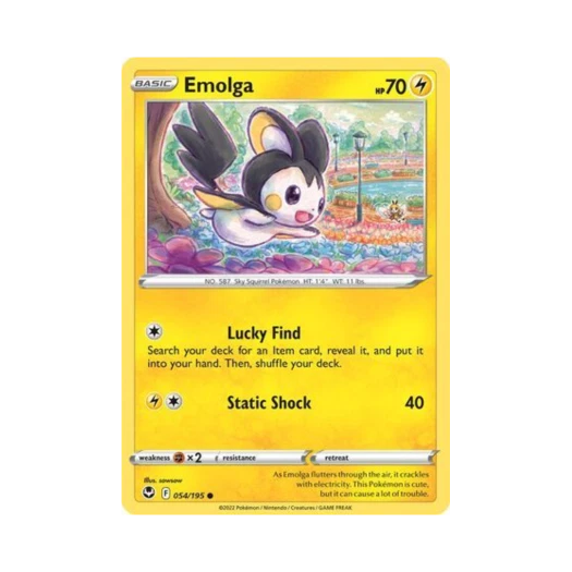 포켓몬 TCG 에몽가 C 실버 템페스트 (영문판)