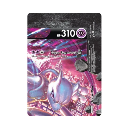포켓몬 TCG 뮤츠 V UNION P 소드 & 실드 프로모카드 (영문판)