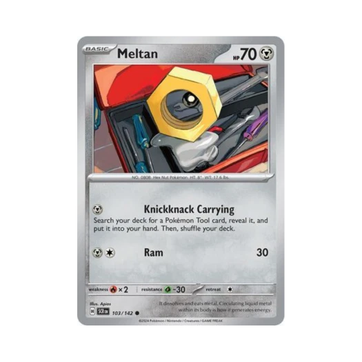 Pokemon TCG Meltan C Stellar Crown (English Ver.)