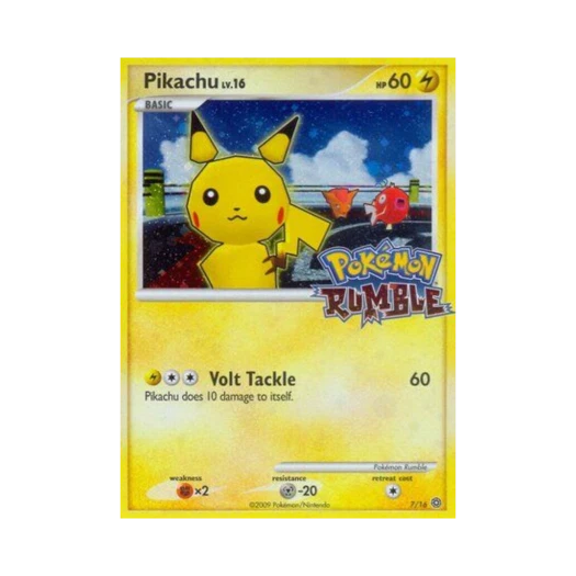 포켓몬 TCG 피카츄 포켓몬 럼블 (영문판)