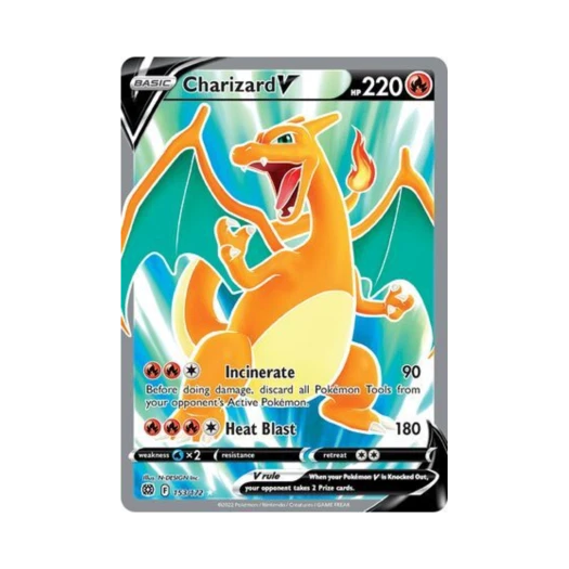 Pokemon TCG Charizard V RU Brilliant Stars (English Ver.)