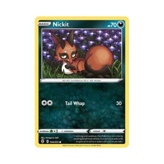 포켓몬 TCG 훔처우 C 이볼빙 스카이즈 (영문판)