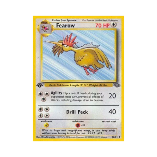 Pokemon TCG Fearow U Jungle (English Ver.)