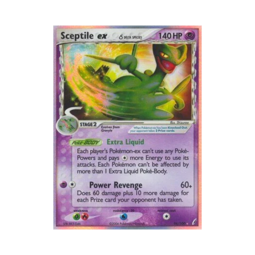 Pokemon TCG Sceptile ex RHe EX Crystal Guardians (English Ver.)