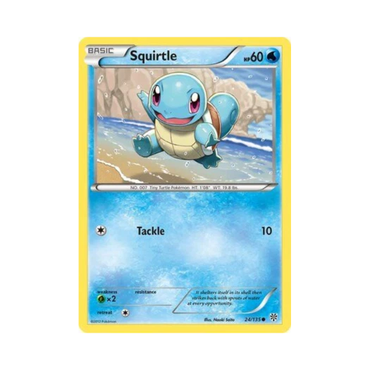 Pokemon TCG Squirtle C Plasma Storm (English Ver.)