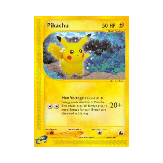 Pokemon TCG Pikachu C Skyridge (English Ver.)