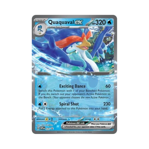 포켓몬 TCG 웨이니발 ex P 스칼렛 & 바이올렛 프로모 카드 (영문판)