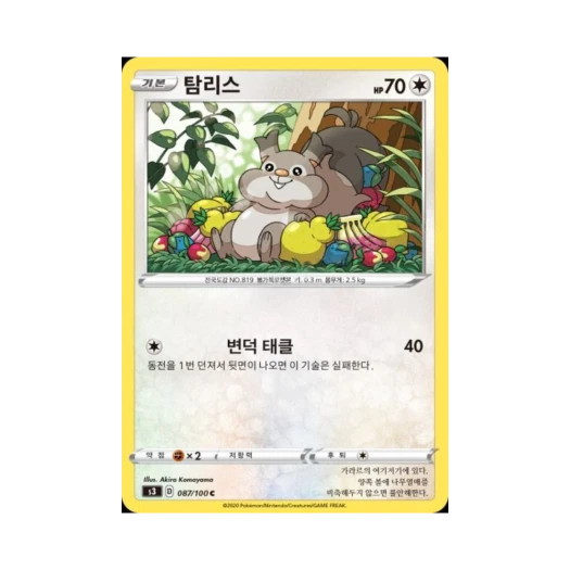 포켓몬 TCG 탐리스 C 무한존 (한글판)