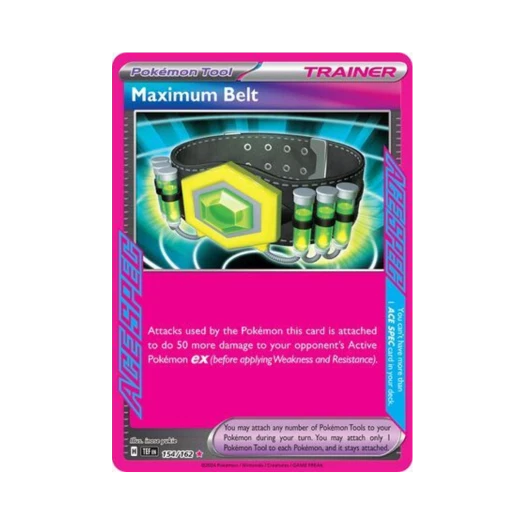 Pokemon TCG Maximum Belt ASR Temporal Forces (English Ver.)