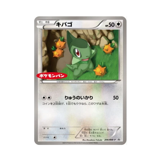 포켓몬 TCG 터검니 P 블랙 & 화이트 프로모카드 (일어판)