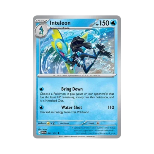 포켓몬 TCG 인텔리레온 U 메가 에볼루션 (영문판) 카드 이미지