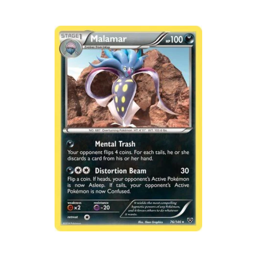 포켓몬 TCG 칼라마네로 R XY (영문판)