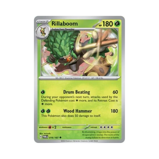 포켓몬 TCG 고릴타 U 트와일라잇 마스커레이드 (영문판) 카드 이미지