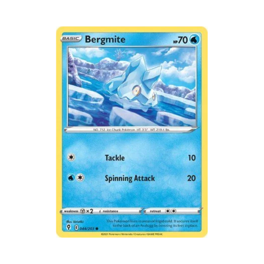 포켓몬 TCG 꽁어름 C 이볼빙 스카이즈 (영문판)