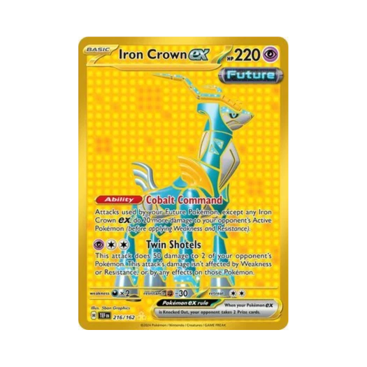 Pokemon TCG Iron Crown ex HR Temporal Forces (English Ver.)