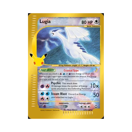 Pokemon TCG Lugia RS 30th Celebration Classic Collection (English Ver.)