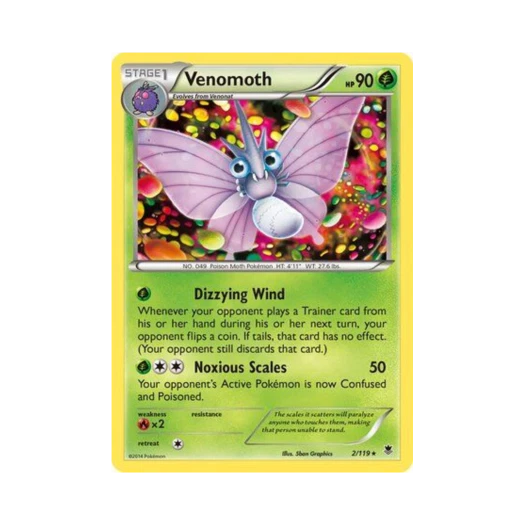 포켓몬 TCG 도나리 R 팬텀 포스 (영문판)