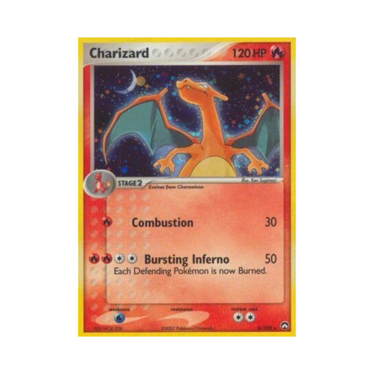 Pokemon TCG Charizard RH EX Power Keepers (English Ver.)