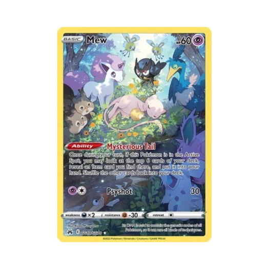 Pokemon TCG Mew R Crown Zenith (English Ver.)