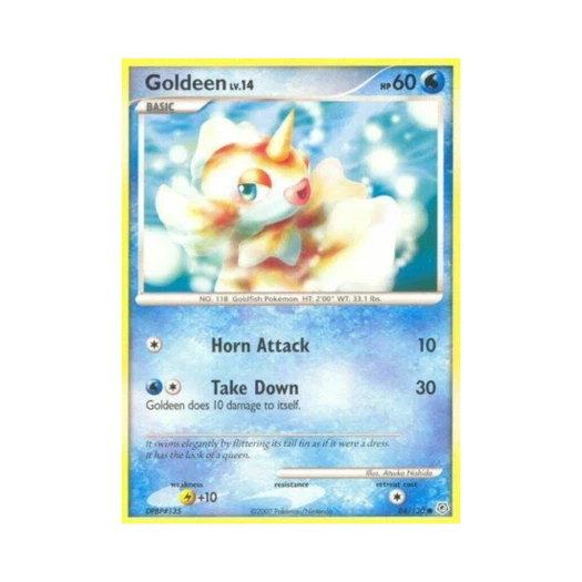Pokemon TCG Goldeen C Diamond & Pearl (English Ver.)