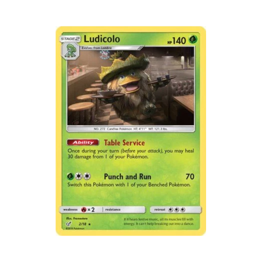 포켓몬 TCG 로파파 R 명탐정 피카츄 (영문판)